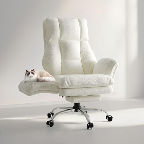 Modern Big and Tall Office Chair, Flip Armrests Collection