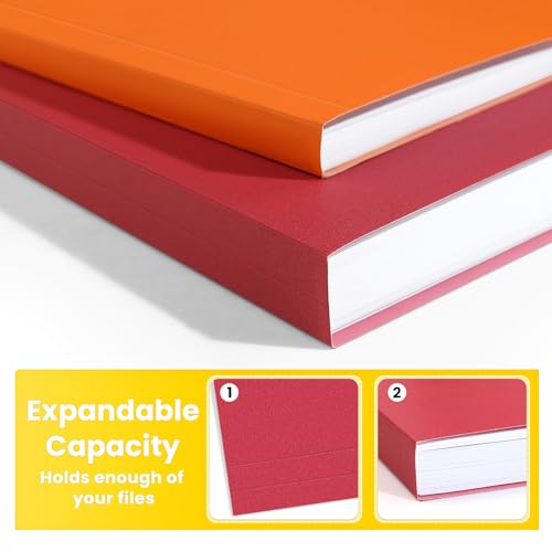luxury SUNEE File Folders, 30 Pack Manilla Folders 8.5 x