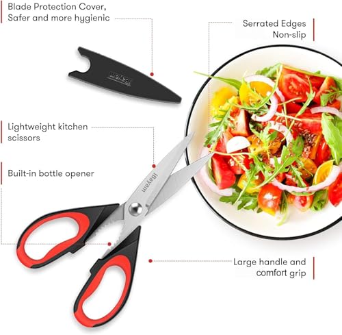 Smart Home iBayam Kitchen Scissors All Purpose Heavy Duty 2 Set