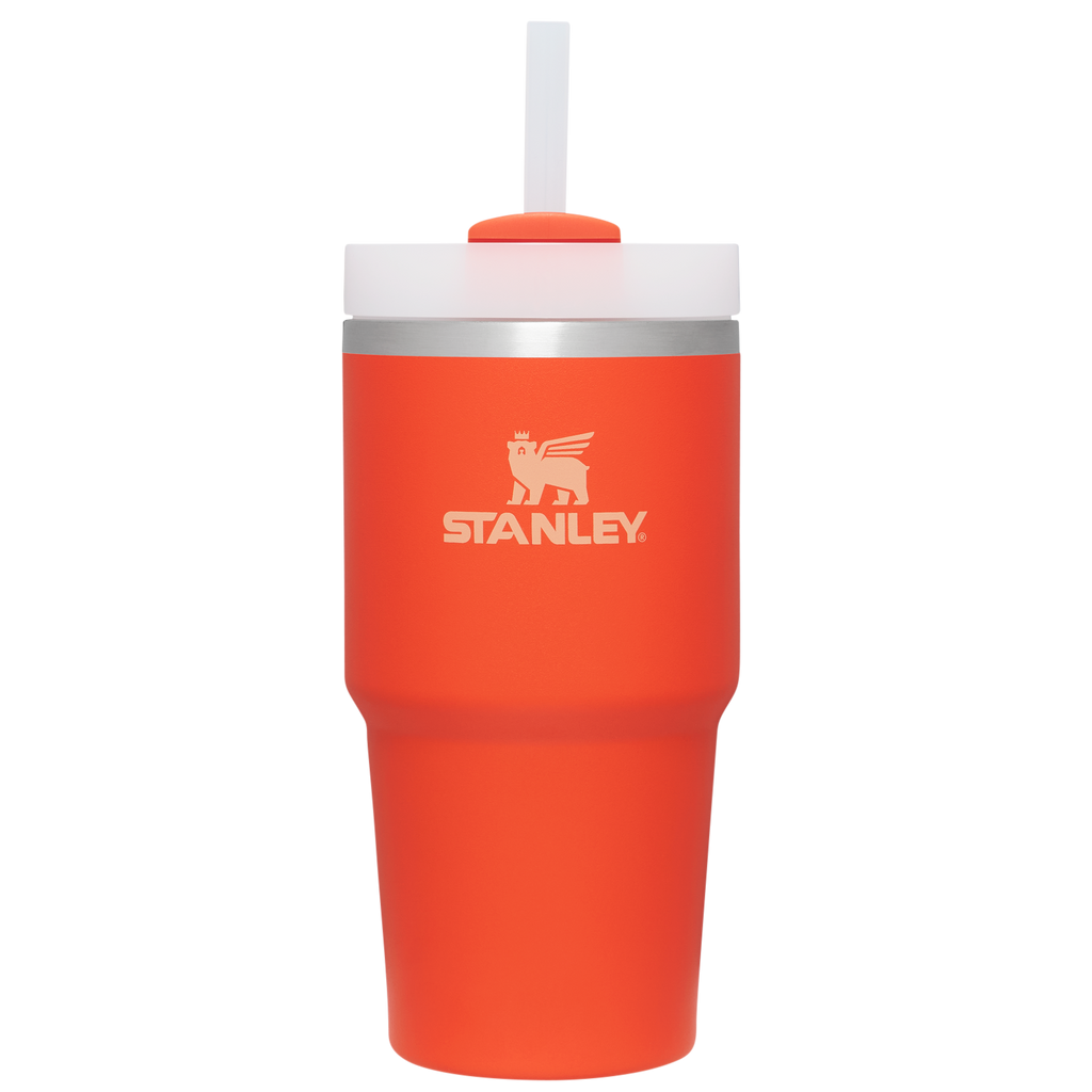 Large Capacity The Quencher H2.0 Flowstate Tumbler D030T - Premium Stainless Steel Straw Cup for All-Day Hydration - Tigerlily