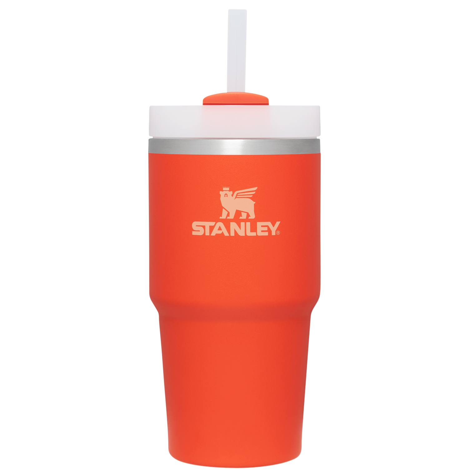 Large Capacity The Quencher H2.0 Flowstate Tumbler D030T - Premium Stainless Steel Straw Cup for All-Day Hydration - Tigerlily
