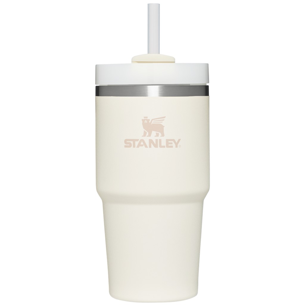 Large Capacity The Quencher H2.0 Flowstate Tumbler D030T - Premium Stainless Steel Straw Cup for All-Day Hydration - Cream
