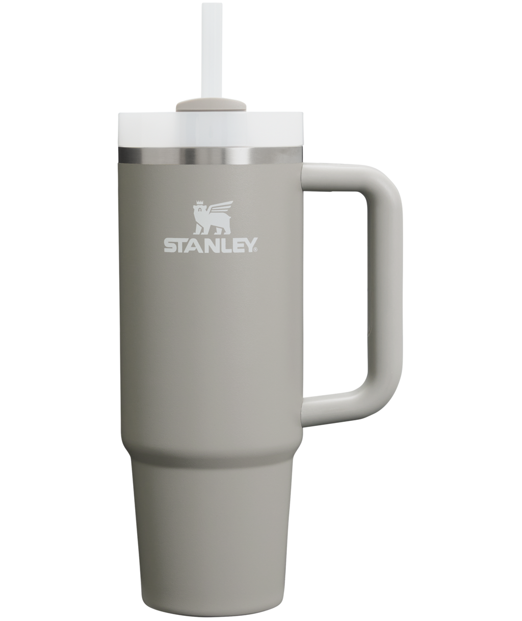 Double-Wall Vacuum The Quencher H2.0 Flowstate Tumbler | Stanley Create D331C - FlowState 3-Position Lid Insulated Travel Mug - Ash