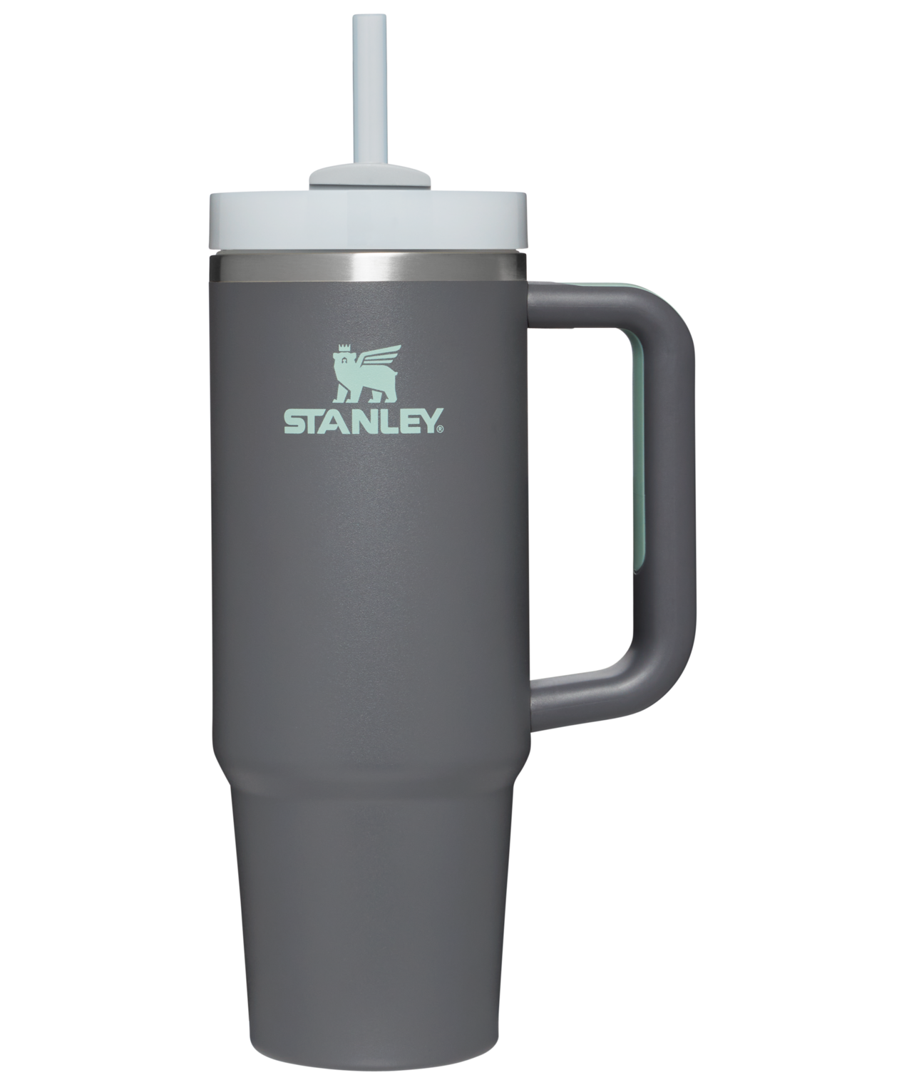 Double-Wall Vacuum The Quencher H2.0 Flowstate Tumbler | Stanley Create D331C - FlowState 3-Position Lid Insulated Travel Mug Detail