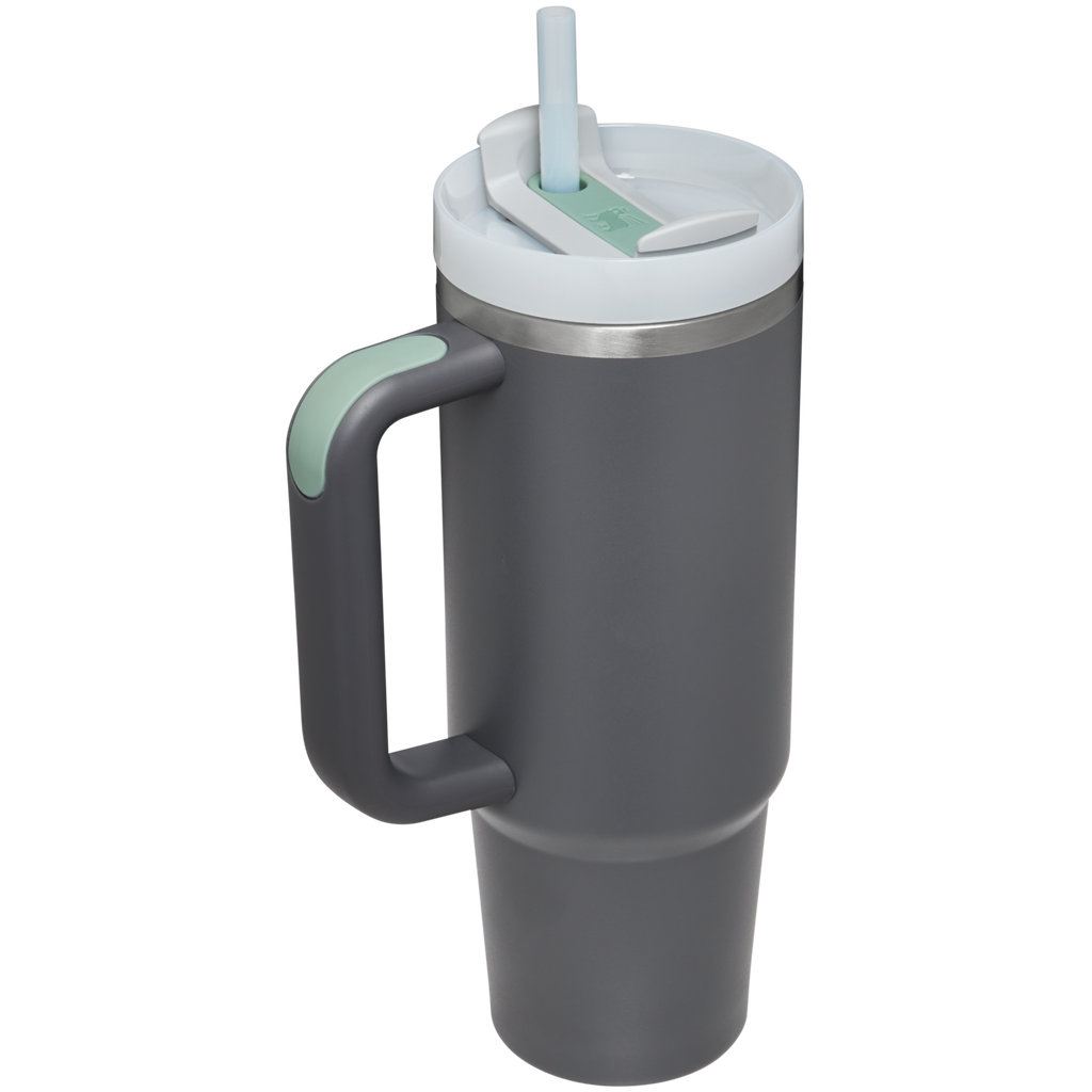 Car-Cup Friendly The Quencher H2.0 Flowstate Tumbler D051L - Premium Stainless Steel Straw Cup for All-Day Hydration Detail