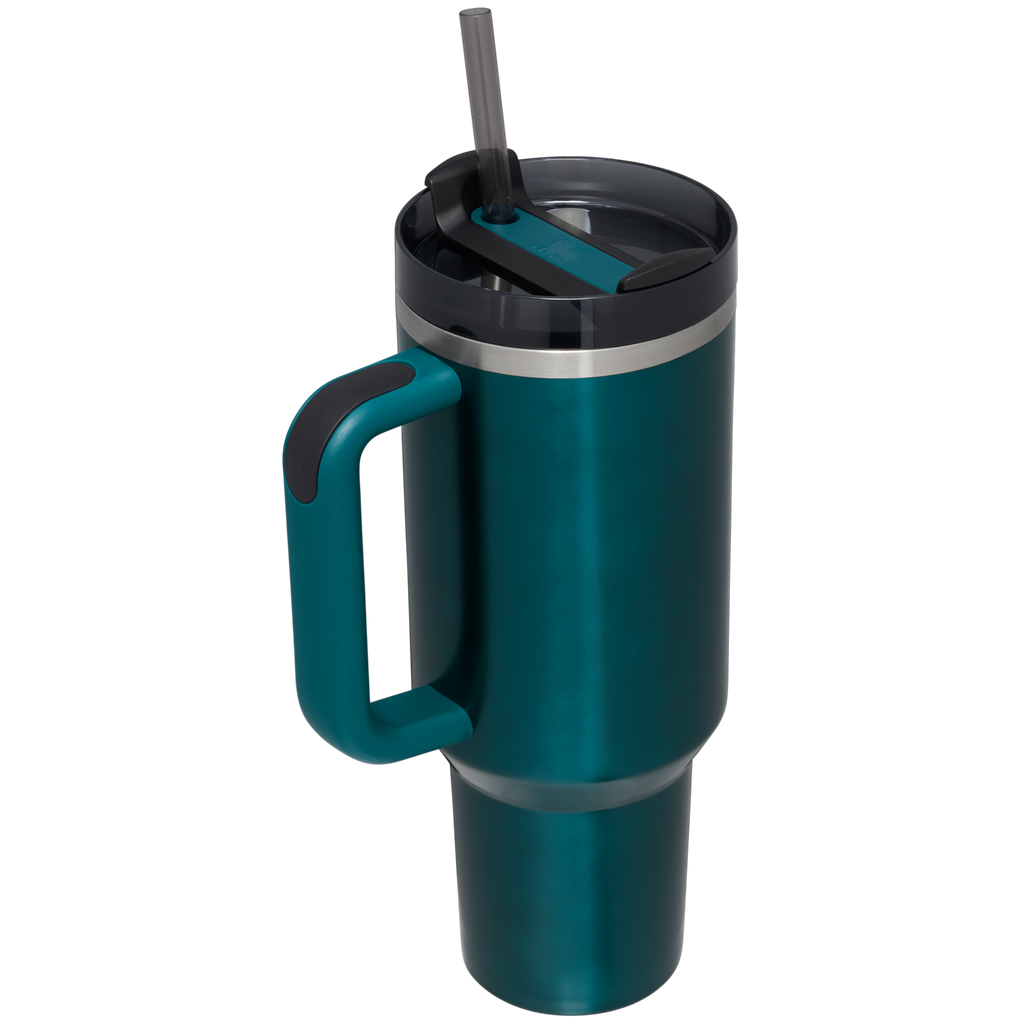 Insulated Travel The Quencher H2.0 Flowstate Tumbler D050X - 40oz Large Capacity Car-Cup Friendly Quencher Detail