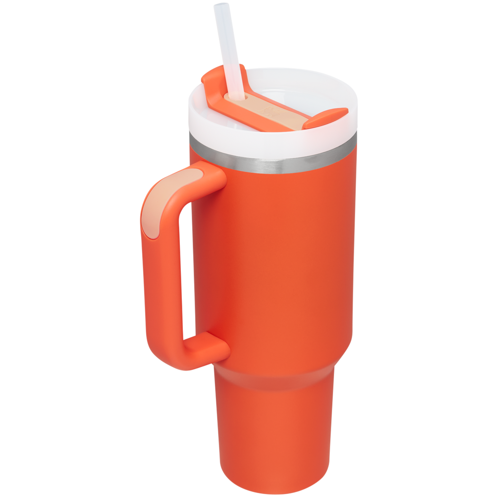 Double-Wall Vacuum The Quencher H2.0 Flowstate Tumbler  | Stanley Create D332L - 40oz Large Capacity Car-Cup Friendly Quencher Detail
