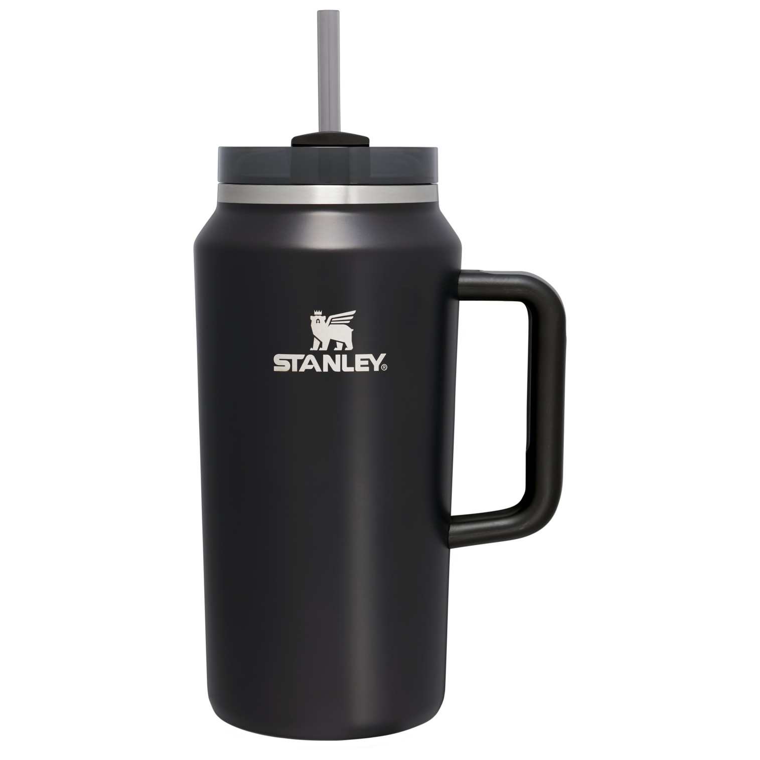 Double-Wall Vacuum The Quencher H2.0 Flowstate Tumbler D365U - 40oz Large Capacity Car-Cup Friendly Quencher - Black Glow
