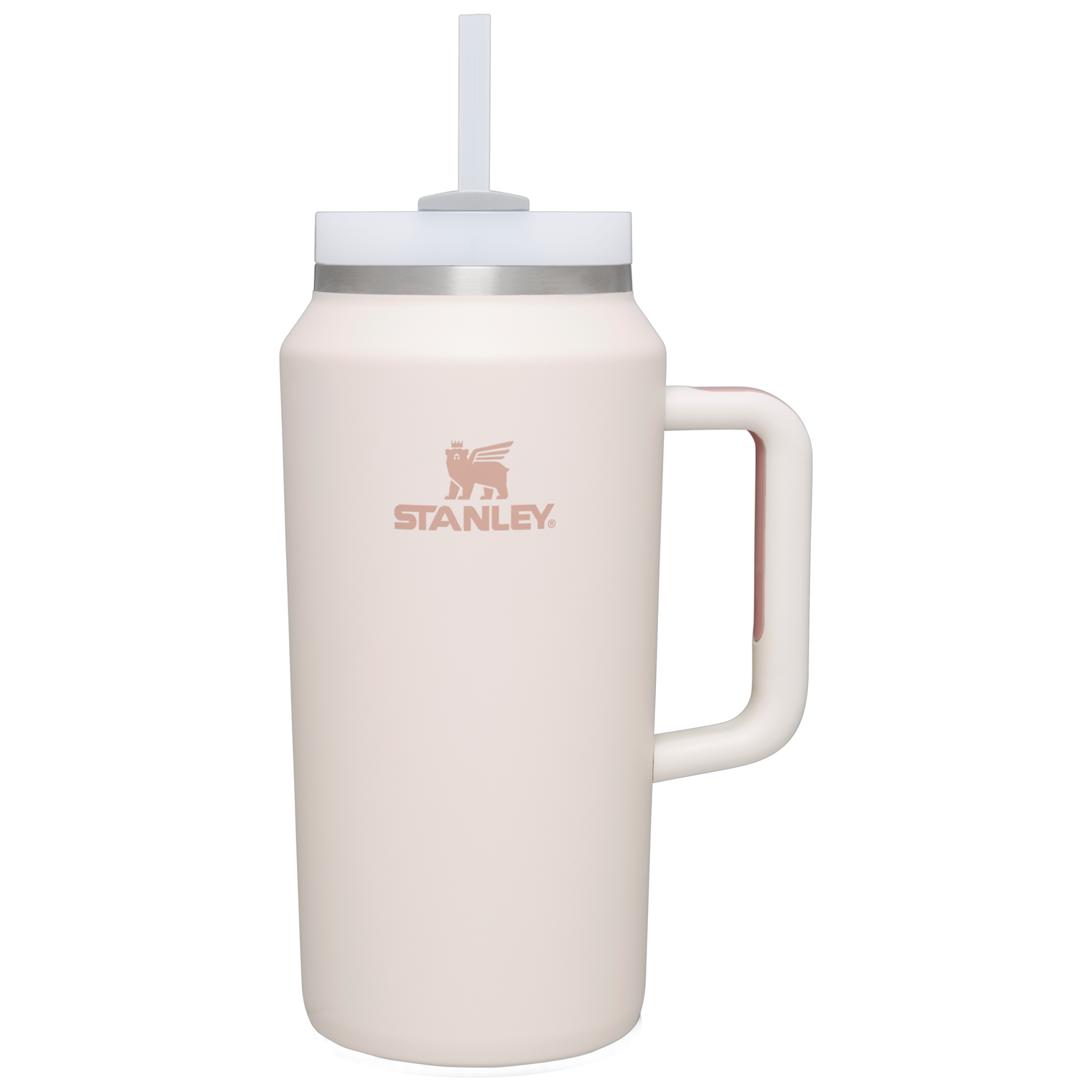 Double-Wall Vacuum The Quencher H2.0 Flowstate Tumbler D365U - 40oz Large Capacity Car-Cup Friendly Quencher - Rose Quartz