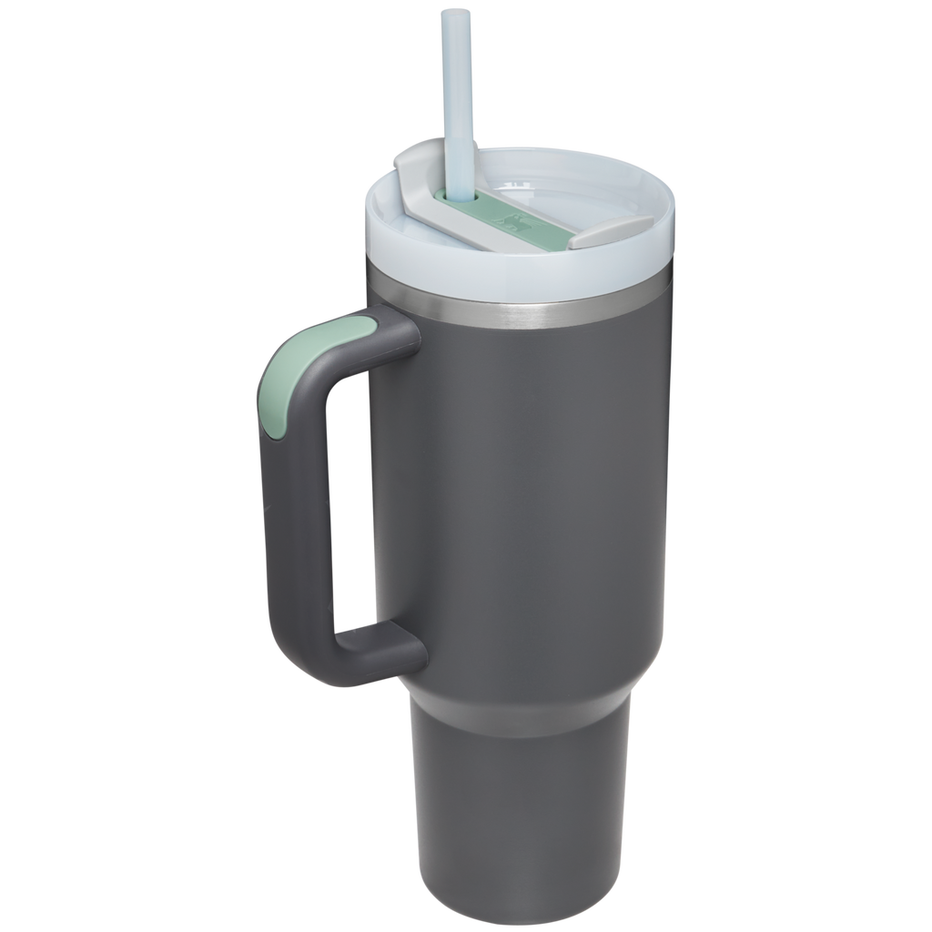 Insulated Travel The Quencher H2.0 Flowstate Tumbler D050X - 40oz Large Capacity Car-Cup Friendly Quencher Detail