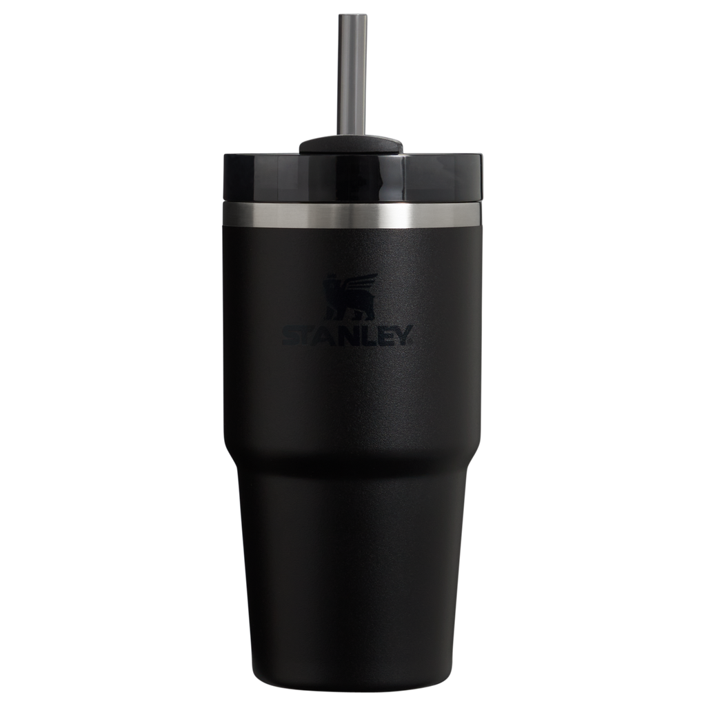 Large Capacity The Quencher H2.0 Flowstate Tumbler D030T - Premium Stainless Steel Straw Cup for All-Day Hydration - Black 2.0