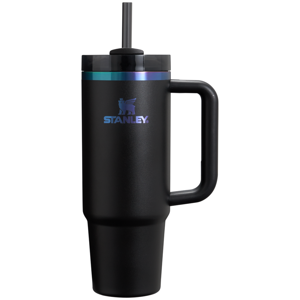 Large Capacity The Black Chroma Quencher H2.0 Flowstate Tumbler D107W - Premium Stainless Steel Straw Cup for All-Day Hydration - Default Title