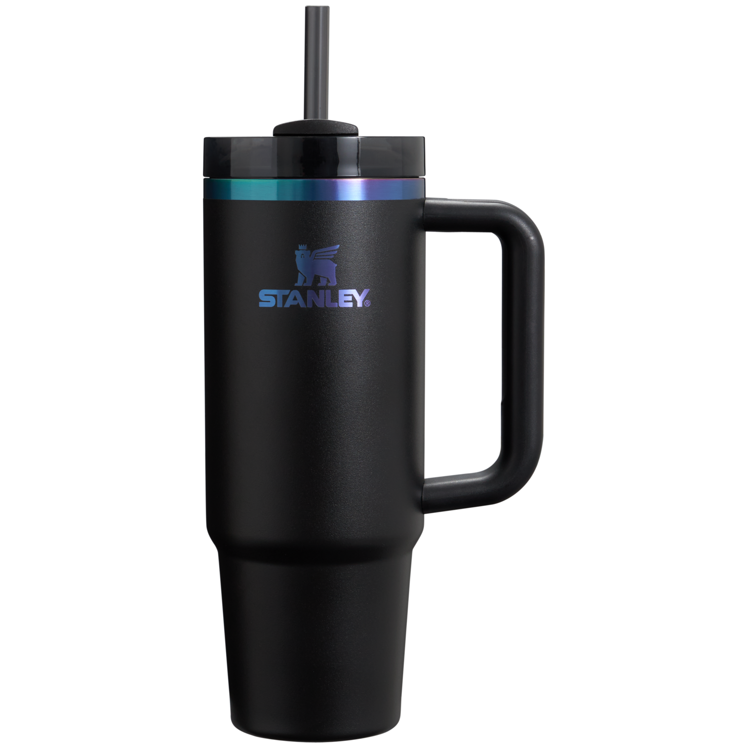 Large Capacity The Black Chroma Quencher H2.0 Flowstate Tumbler D107W - Premium Stainless Steel Straw Cup for All-Day Hydration - Default Title