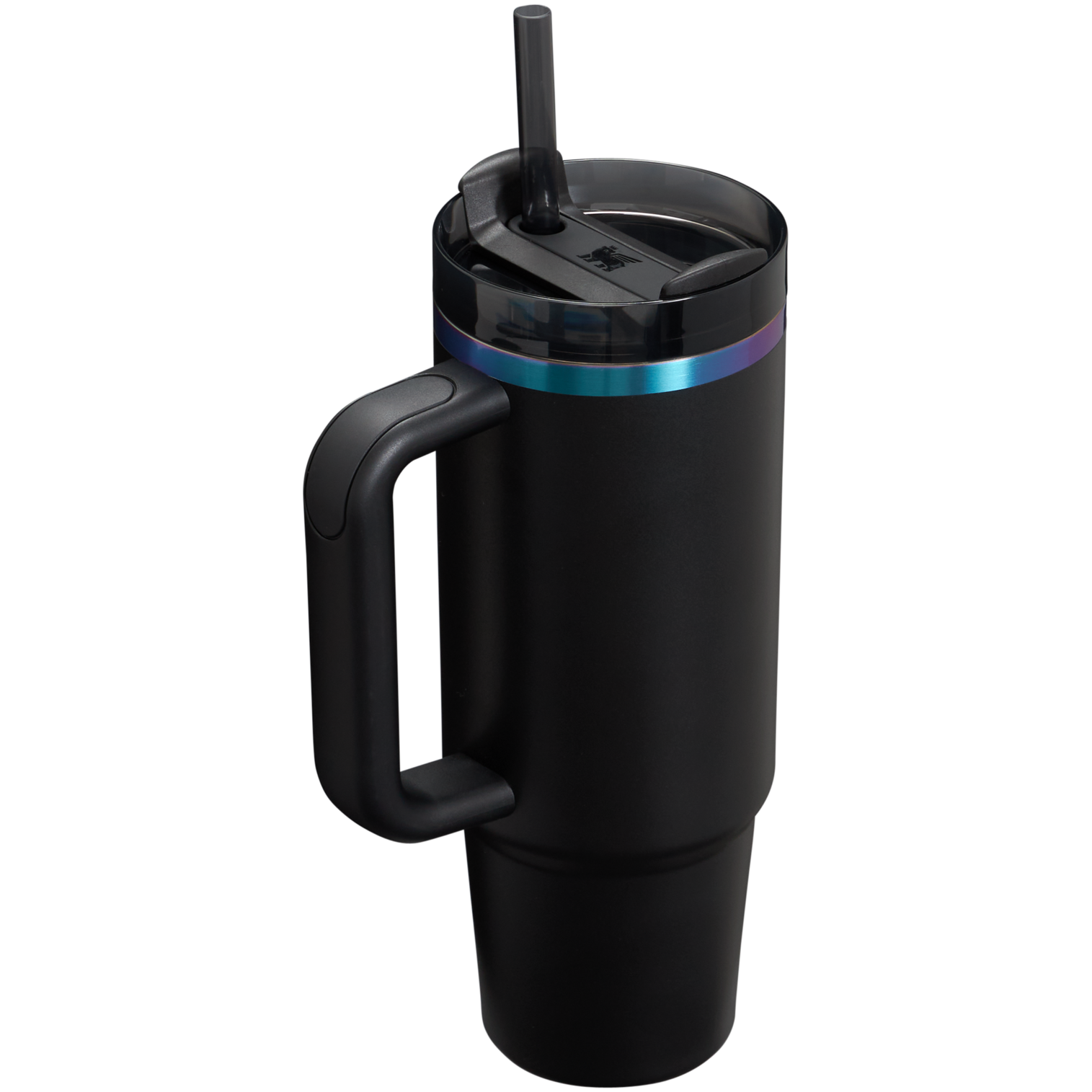 Large Capacity The Black Chroma Quencher H2.0 Flowstate Tumbler D107W - Premium Stainless Steel Straw Cup for All-Day Hydration Detail