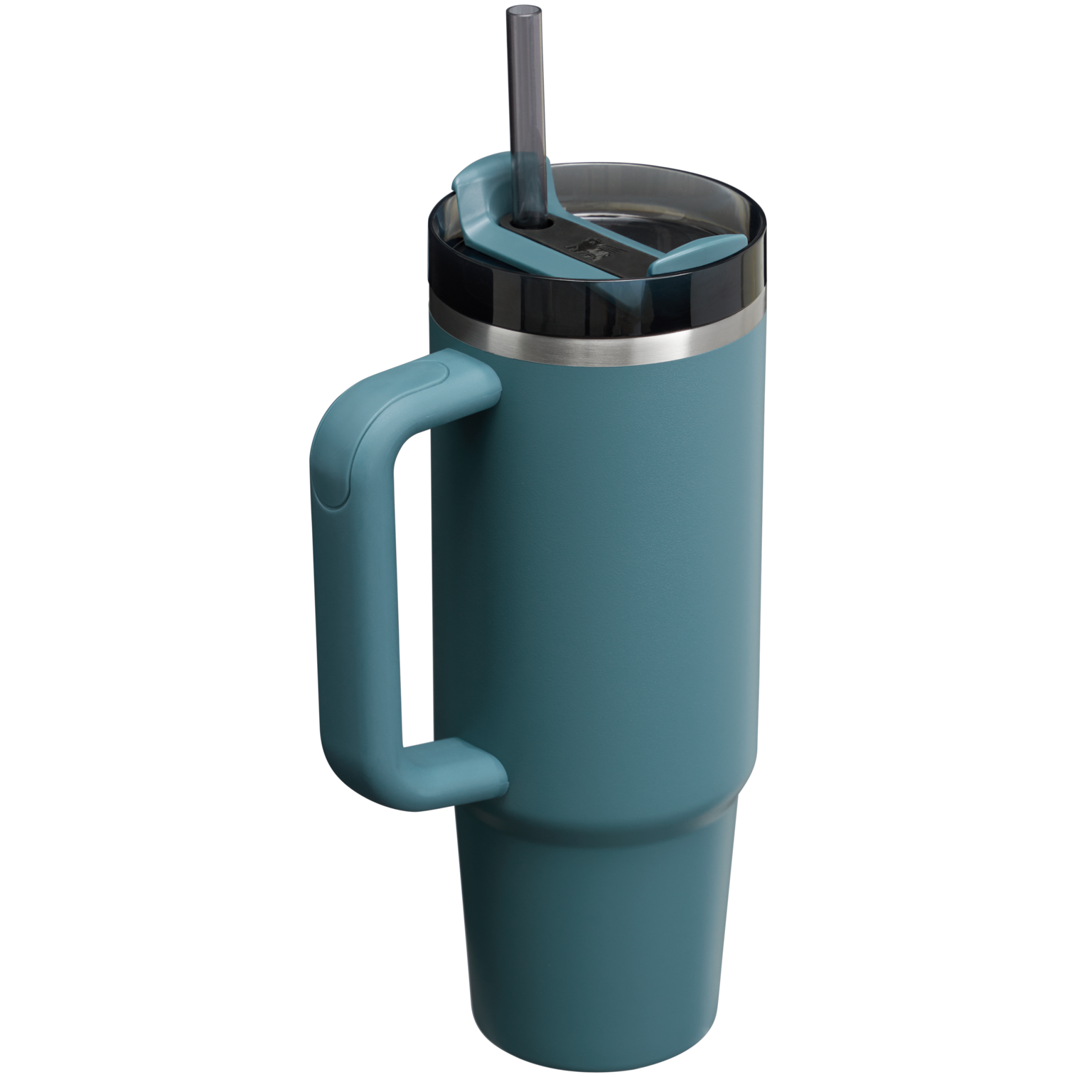 Double-Wall Vacuum The Quencher H2.0 Flowstate Tumbler | Stanley Create D331C - FlowState 3-Position Lid Insulated Travel Mug Detail
