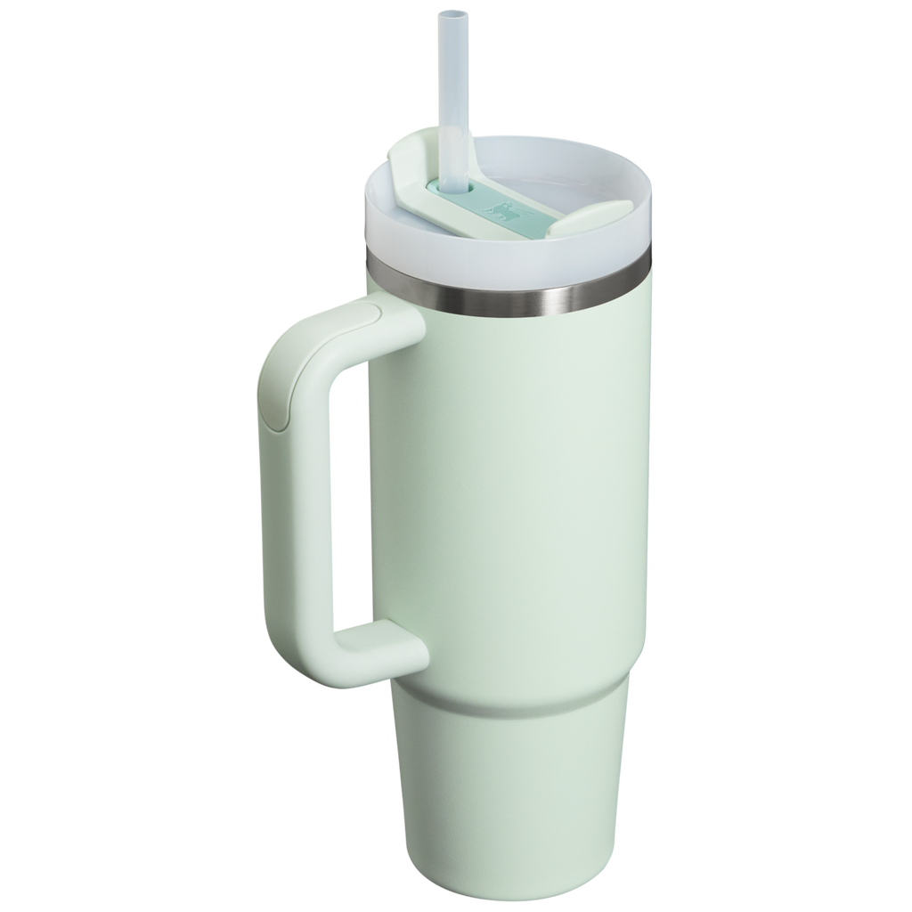 Double-Wall Vacuum The Quencher H2.0 Flowstate Tumbler | Stanley Create D331C - FlowState 3-Position Lid Insulated Travel Mug Detail