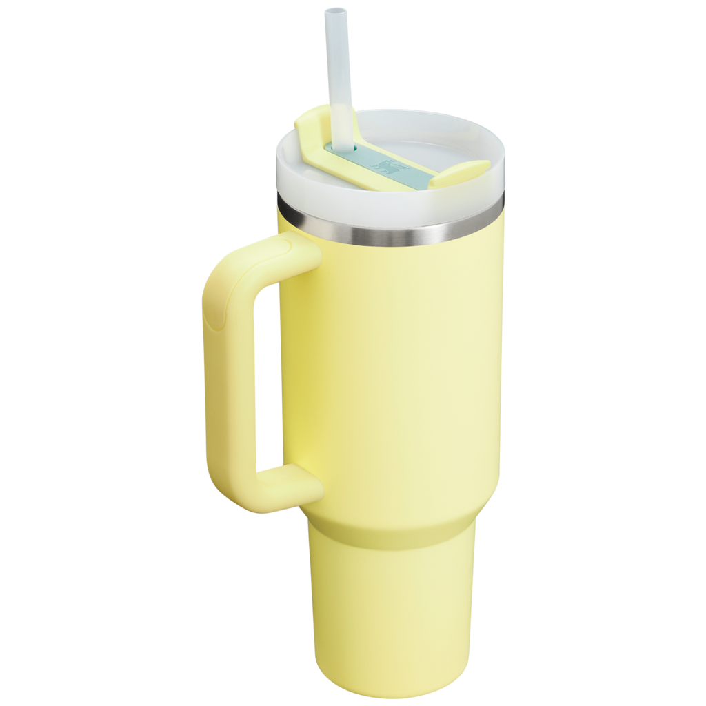 Double-Wall Vacuum The Quencher H2.0 Flowstate Tumbler  | Stanley Create D332L - 40oz Large Capacity Car-Cup Friendly Quencher Detail