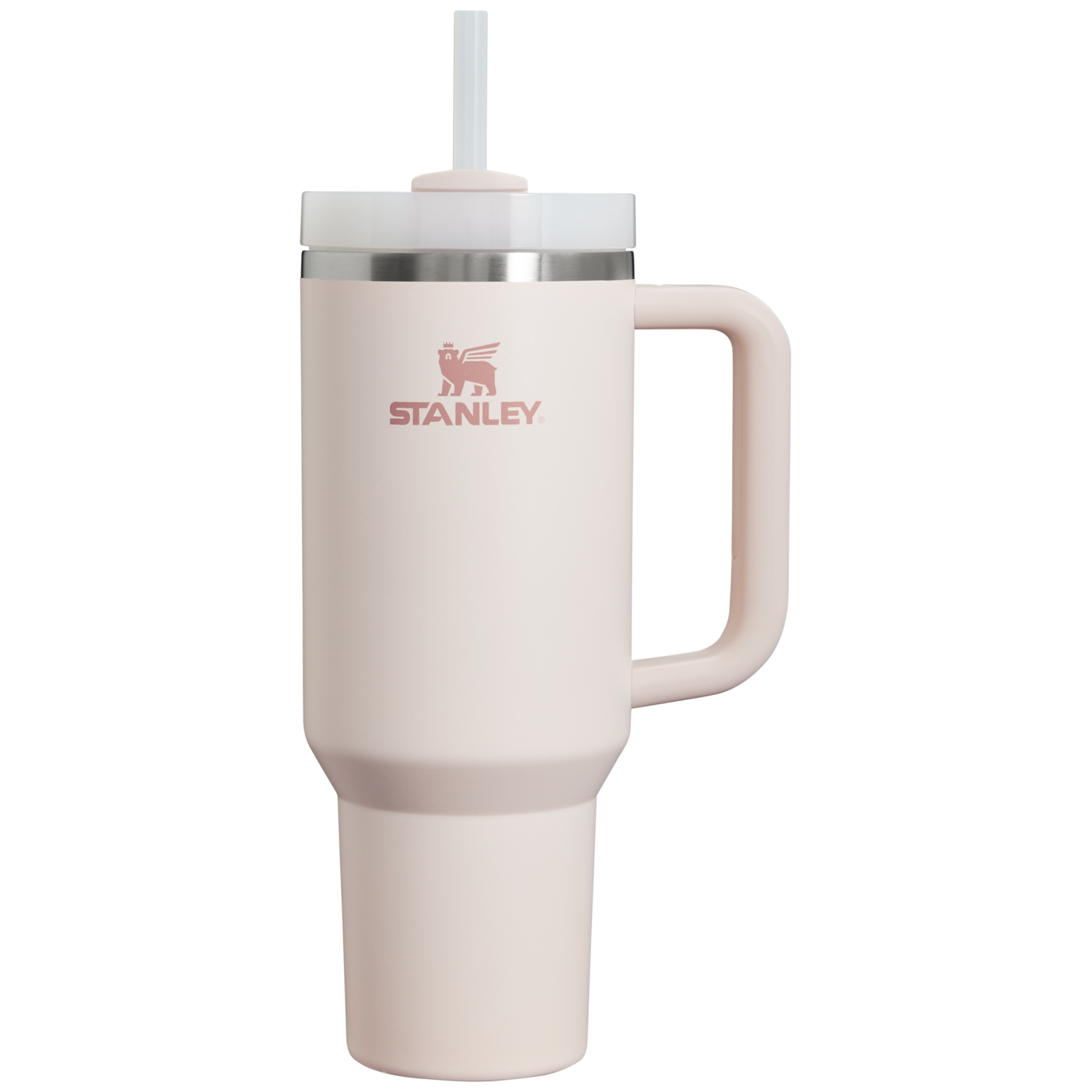 Insulated Travel The Quencher H2.0 Flowstate Tumbler D050X - 40oz Large Capacity Car-Cup Friendly Quencher - Rose Quartz 2.0