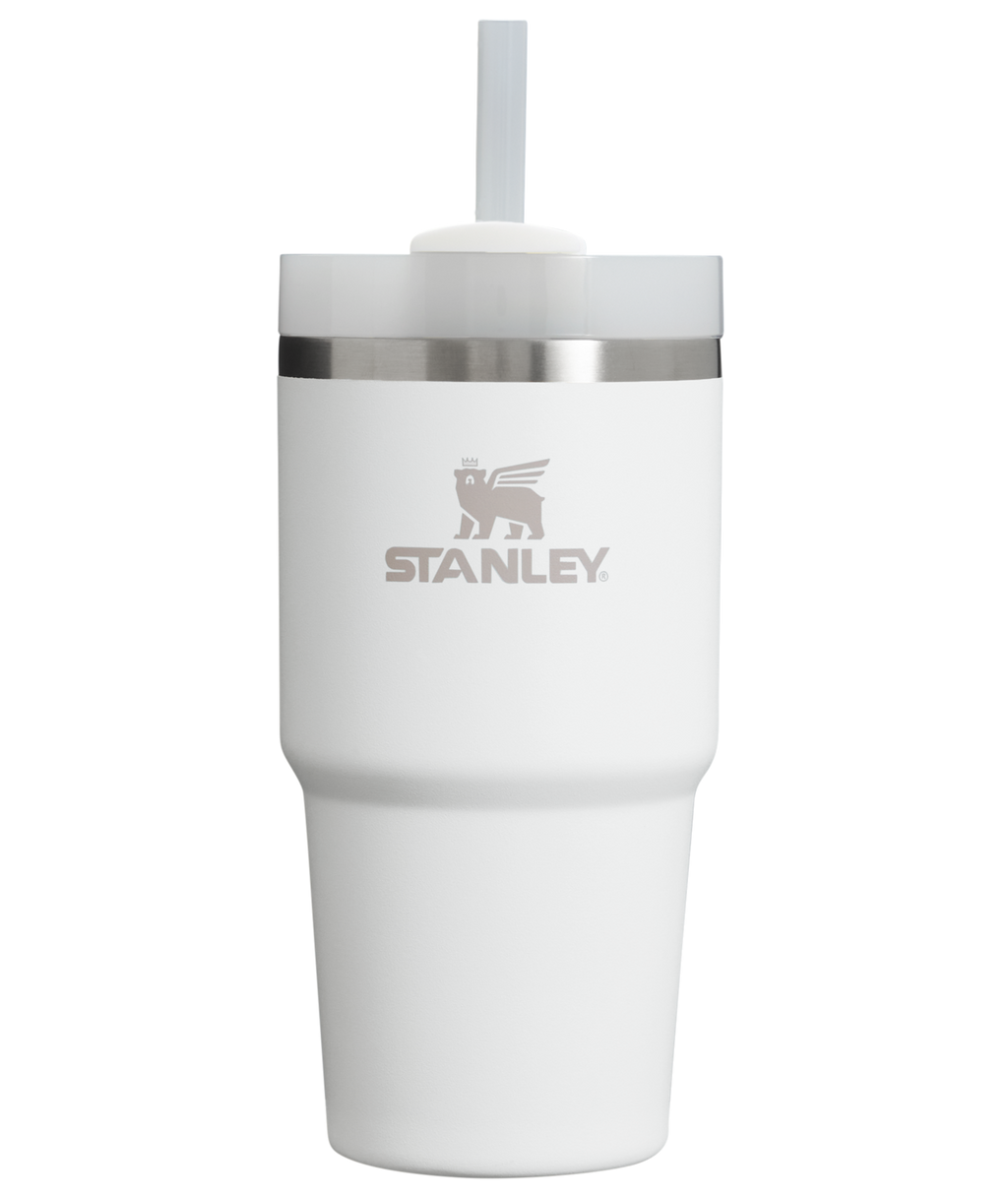 Double-Wall Vacuum The Quencher H2.0 Flowstate Tumbler | Stanley Create D330L - 40oz Large Capacity Car-Cup Friendly Quencher - Frost