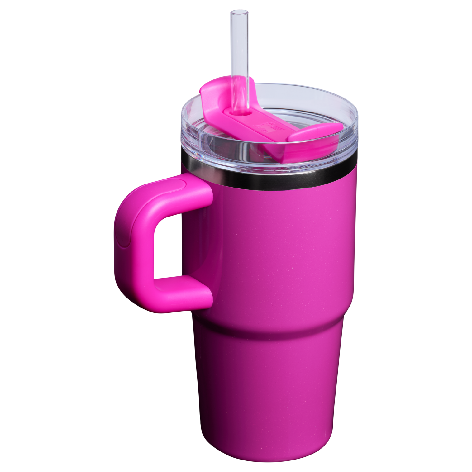 Car-Cup Friendly The Quencher H2.O Flowstate Tumbler D069R - Double-Wall Vacuum Insulated Travel Tumbler with Straw Detail