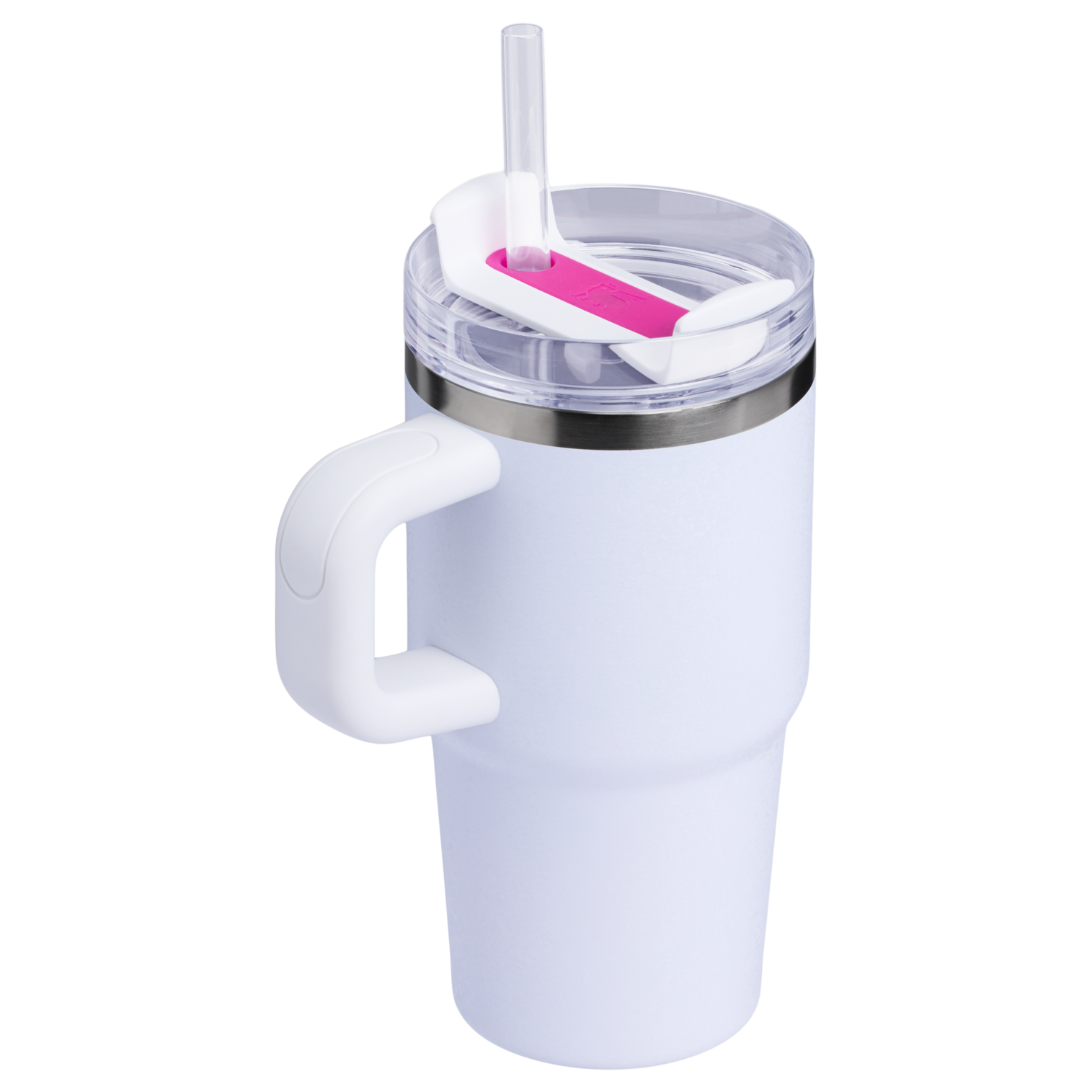 Car-Cup Friendly The Quencher H2.O Flowstate Tumbler D069R - Double-Wall Vacuum Insulated Travel Tumbler with Straw Detail