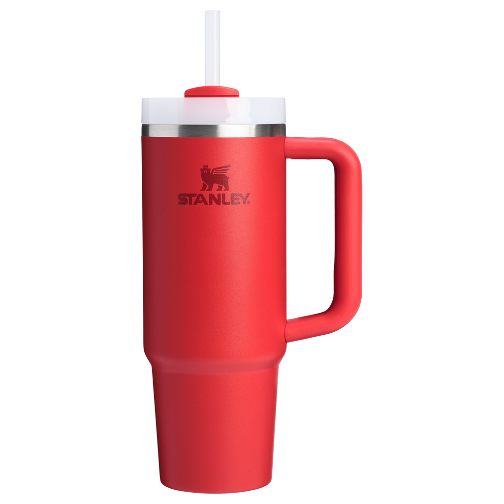 Car-Cup Friendly The Quencher H2.0 Flowstate Tumbler D051L - Premium Stainless Steel Straw Cup for All-Day Hydration - Chili Red
