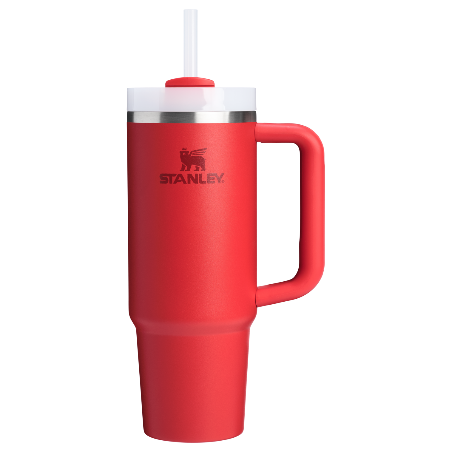 Car-Cup Friendly The Quencher H2.0 Flowstate Tumbler D051L - Premium Stainless Steel Straw Cup for All-Day Hydration - Chili Red