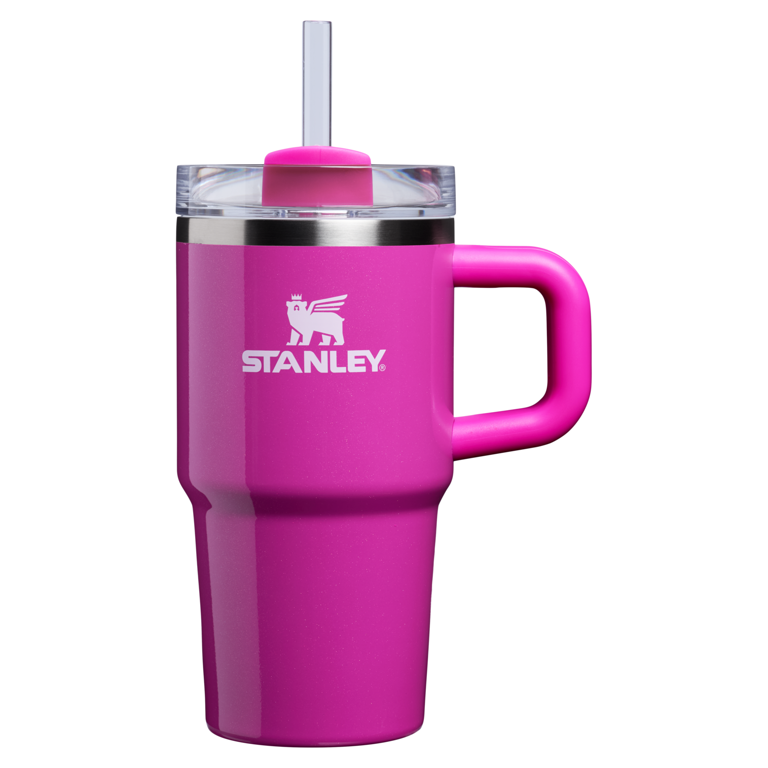 Car-Cup Friendly The Quencher H2.O Flowstate Tumbler D069R - Double-Wall Vacuum Insulated Travel Tumbler with Straw Detail