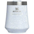 Elegant Stemless Stanley 1913 x LoveShackFancy Holiday Reserve Wine Tumbler D204X - Premium Insulated Egg-Shaped Wine Glass for Outdoors - Toscana Toile Alpine Blue