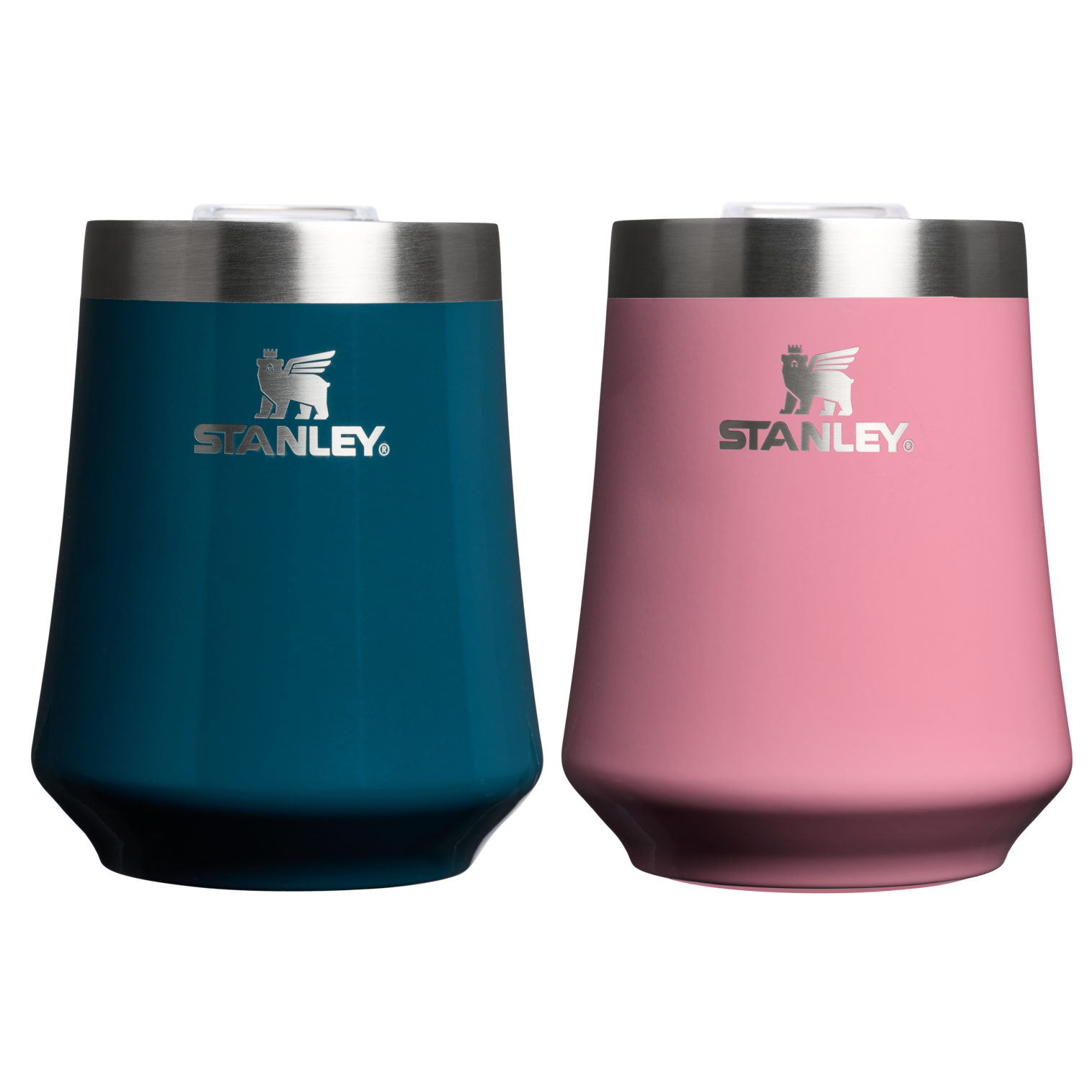 Shatterproof Luxury The Reserve Wine Tumbler | 2-pack D175D - Reserve Collection Stainless Steel Whiskey Cup - Ponderosa Gloss/Port Shimmer