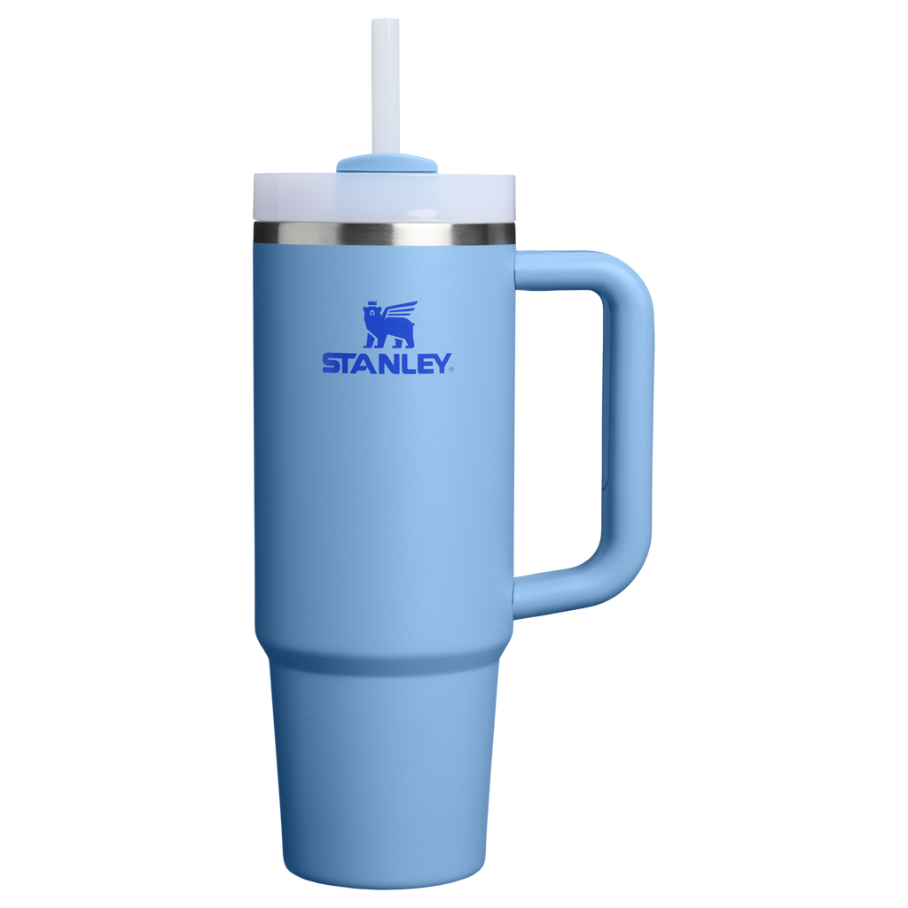 Car-Cup Friendly The Quencher H2.0 Flowstate Tumbler D051L - Premium Stainless Steel Straw Cup for All-Day Hydration - Blue Sky