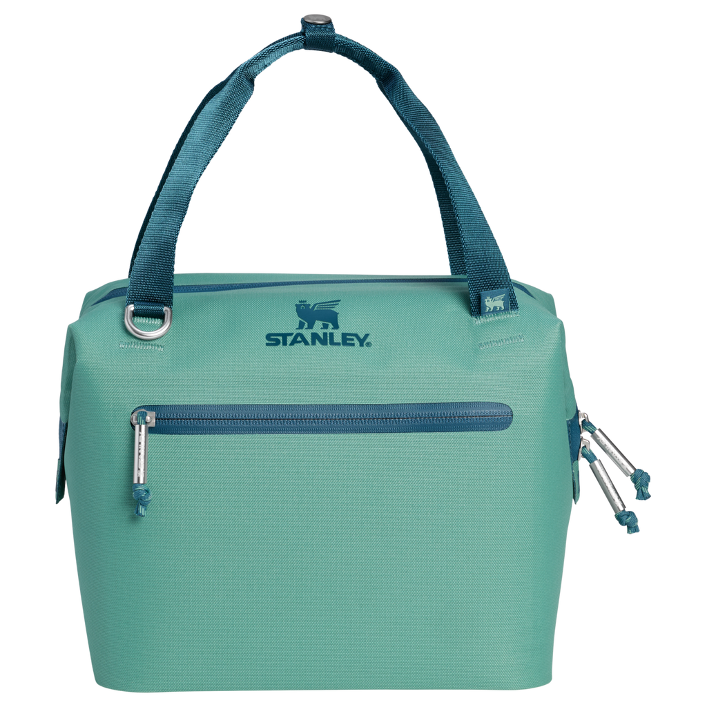 Leak-Proof Insulated The All Day Julienne Mini Cooler D052R - Compact All-Weather Soft-Sided Cooler Backpack - Spring Green