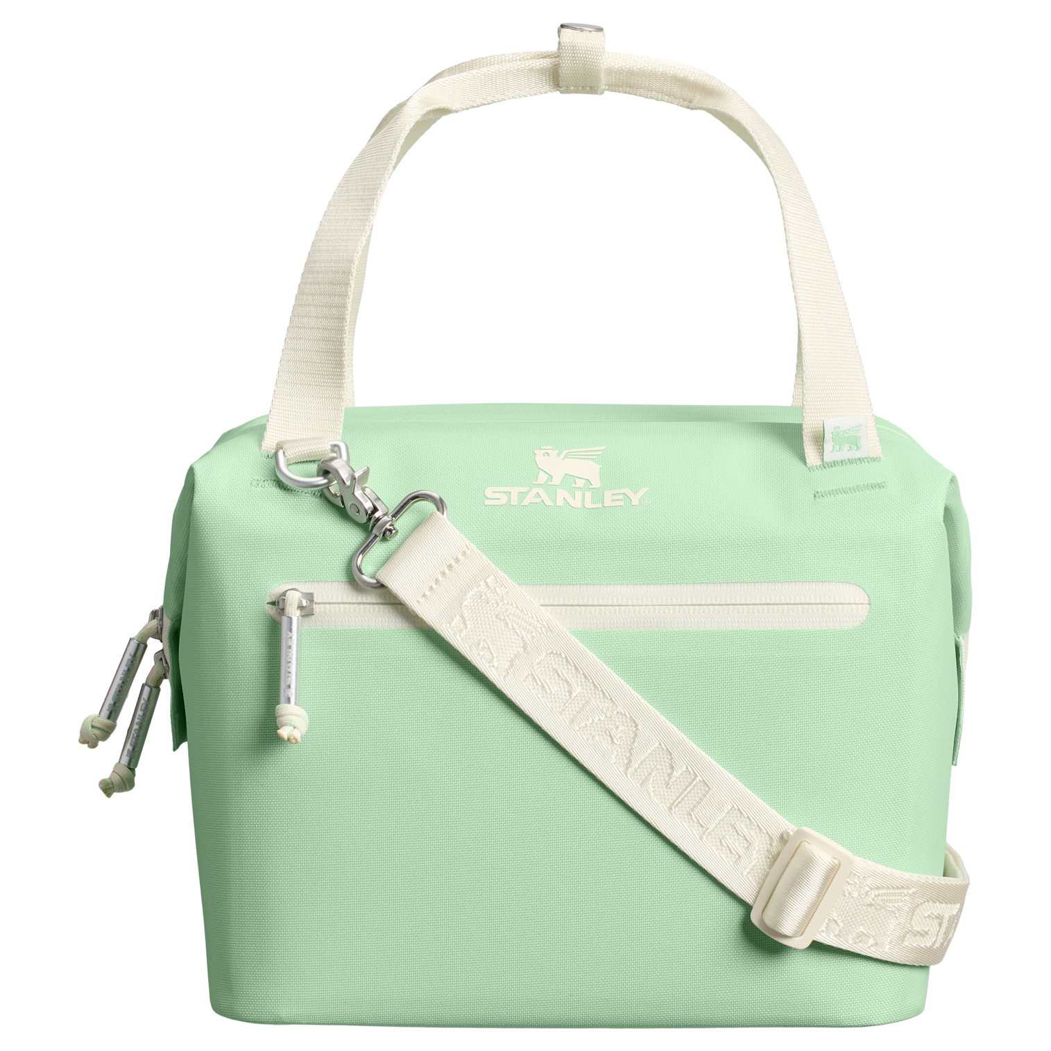Leak-Proof Insulated The All Day Julienne Mini Cooler D052R - Compact All-Weather Soft-Sided Cooler Backpack - Pistachio