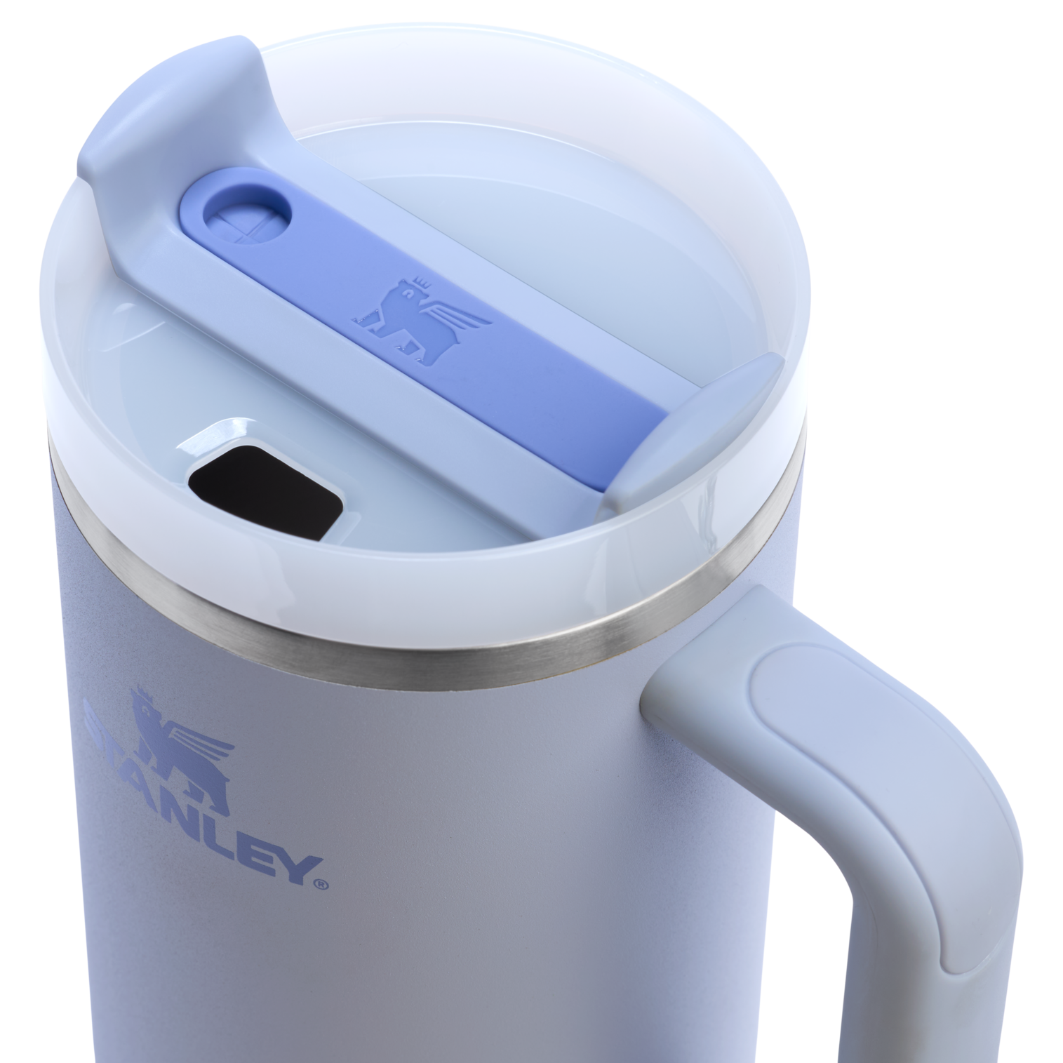 Double-Wall Vacuum The Quencher H2.0 Flowstate Tumbler  | Stanley Create D332L - 40oz Large Capacity Car-Cup Friendly Quencher Detail