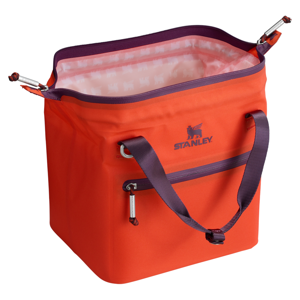 Leak-Proof Insulated The All Day Julienne Mini Cooler D052R - Compact All-Weather Soft-Sided Cooler Backpack Detail