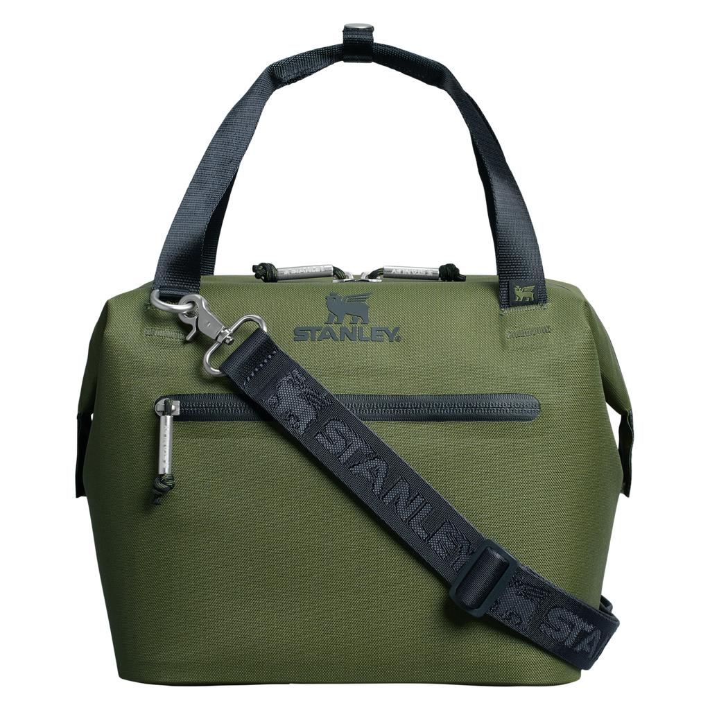 Leak-Proof Insulated The All Day Julienne Mini Cooler D052R - Compact All-Weather Soft-Sided Cooler Backpack - Dried Pine