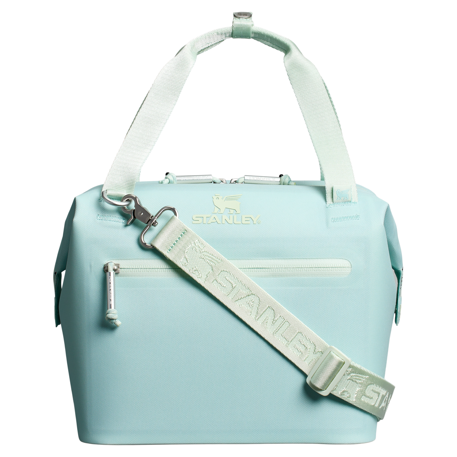 Leak-Proof Insulated The All Day Julienne Mini Cooler D052R - Compact All-Weather Soft-Sided Cooler Backpack - Seafoam