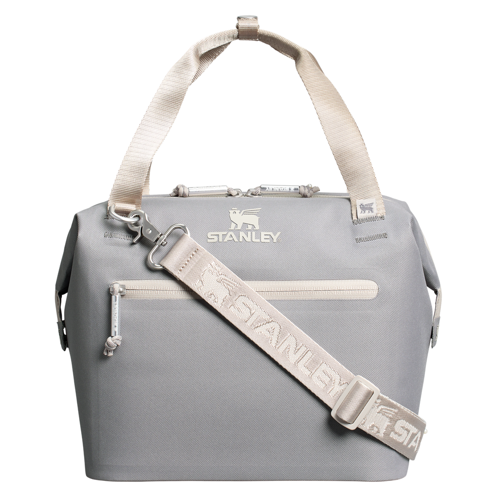 Leak-Proof Insulated The All Day Julienne Mini Cooler D052R - Compact All-Weather Soft-Sided Cooler Backpack - Stone