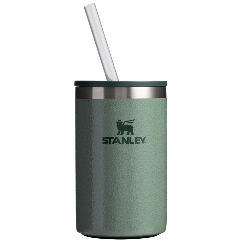 Leak-Proof Insulated The Everyday Can Cooler Cup | Stanley Create D313H - Compact All-Weather Soft-Sided Cooler Backpack - Hammertone Green