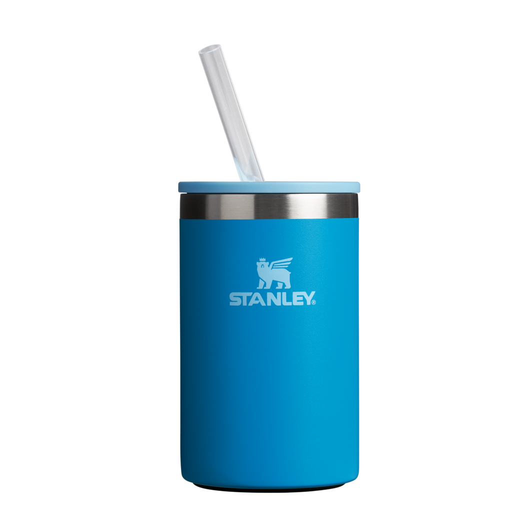 Leak-Proof Insulated The Everyday Can Cooler Cup | Stanley Create D313H - Compact All-Weather Soft-Sided Cooler Backpack - Azure
