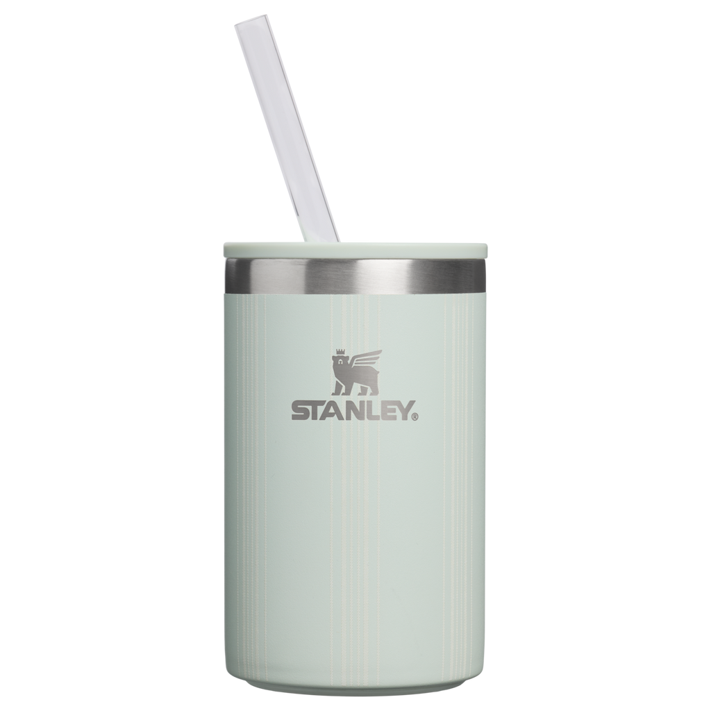 Leak-Proof Insulated The Everyday Can Cooler Cup D353P - Leak-Proof Insulated Mini Cooler Bag for Lunch - Mist Picnic Stripe
