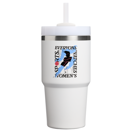 Double-Wall Vacuum The Quencher H2.0 Flowstate Tumbler D341T - FlowState 3-Position Lid Insulated Travel Mug - Tournament White