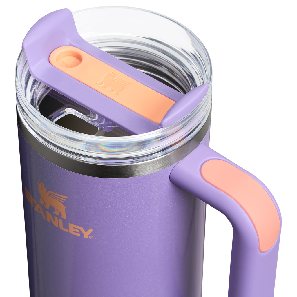 Car-Cup Friendly The Quencher H2.0 Flowstate Tumbler D051L - Premium Stainless Steel Straw Cup for All-Day Hydration Detail