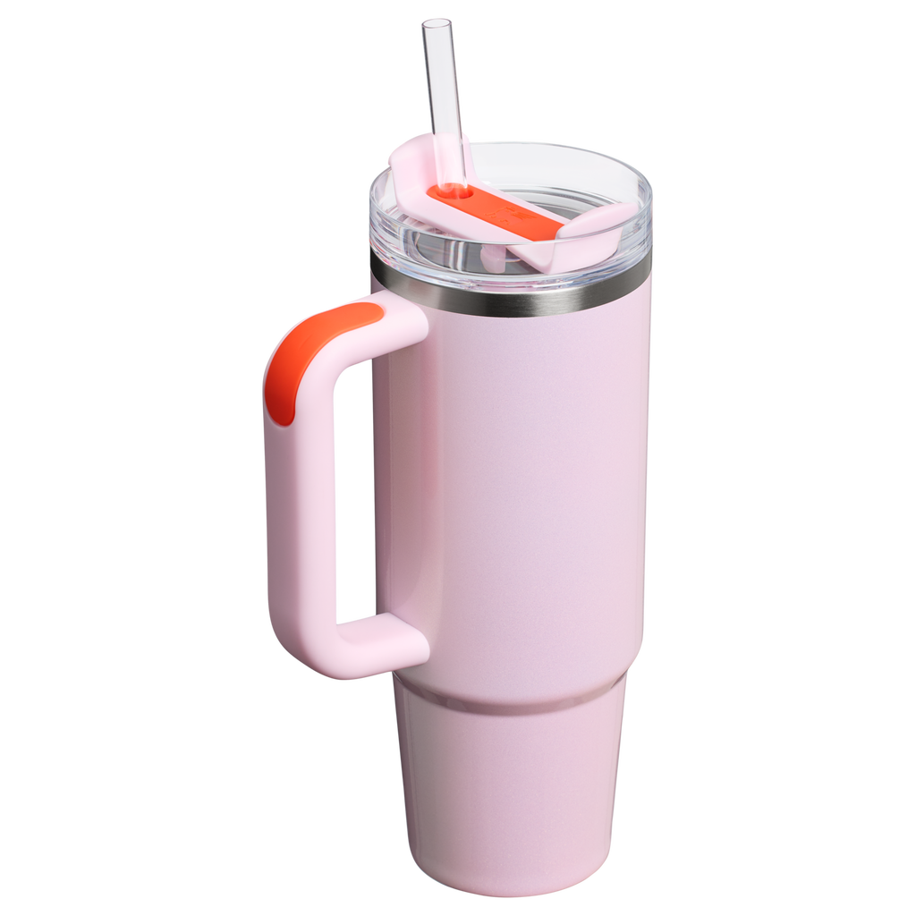 Car-Cup Friendly The Quencher H2.0 Flowstate Tumbler D051L - Premium Stainless Steel Straw Cup for All-Day Hydration Detail