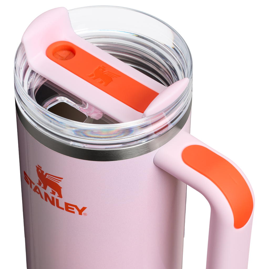 Car-Cup Friendly The Quencher H2.0 Flowstate Tumbler D051L - Premium Stainless Steel Straw Cup for All-Day Hydration Detail