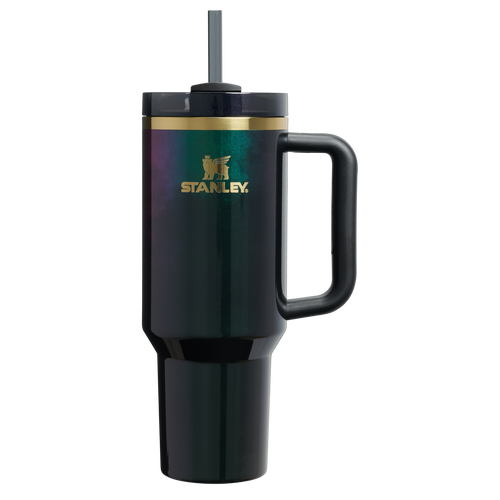 Double-Wall Vacuum The Wicked for Good Quencher H2.0 Flowstate Tumbler D245R - 40oz Large Capacity Car-Cup Friendly Quencher - Elphaba For Good