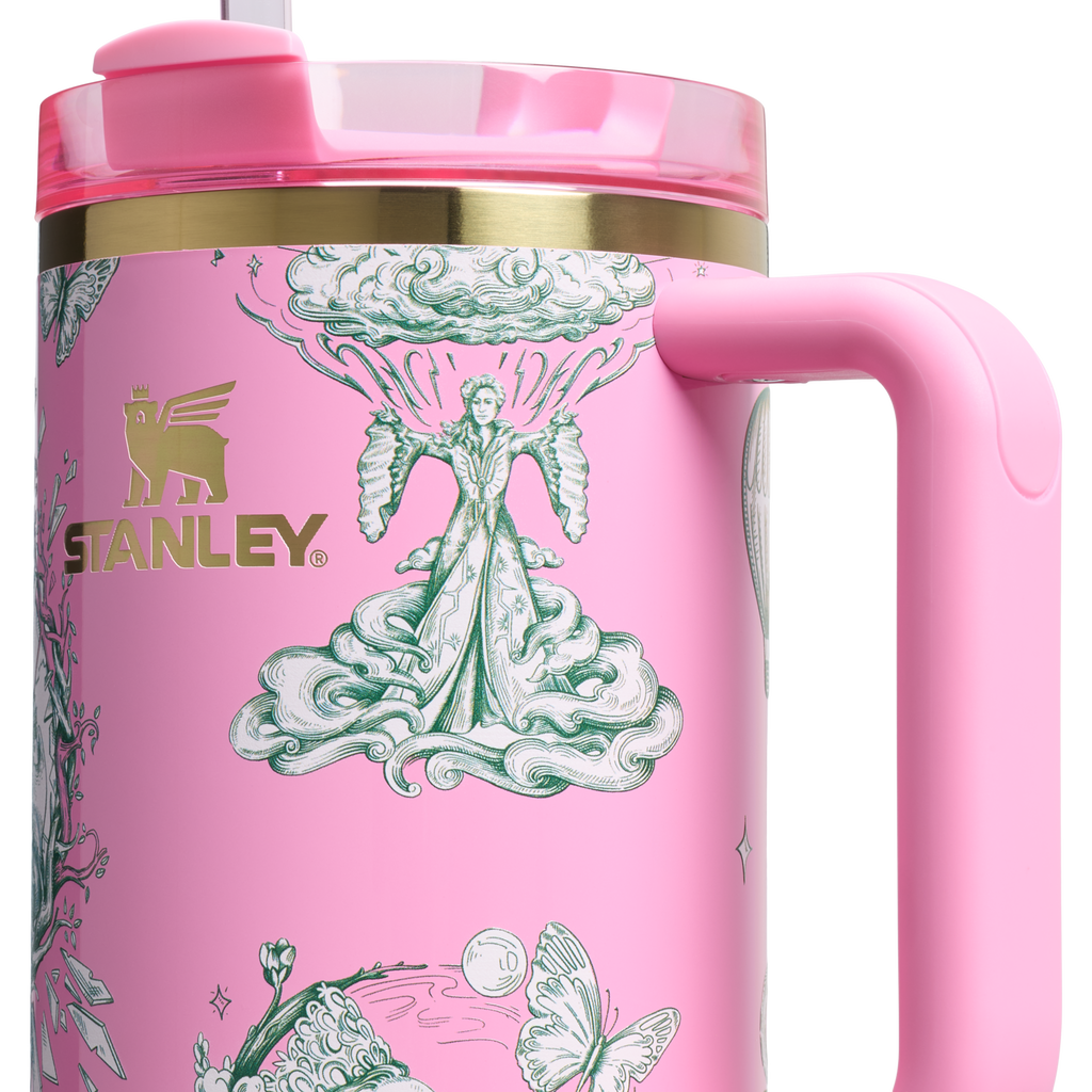Double-Wall Vacuum The Wicked for Good Quencher H2.0 Flowstate Tumbler D245R - 40oz Large Capacity Car-Cup Friendly Quencher Detail