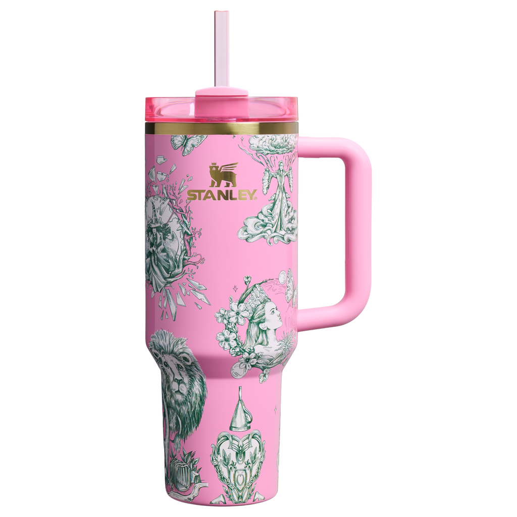 Double-Wall Vacuum The Wicked for Good Quencher H2.0 Flowstate Tumbler D245R - 40oz Large Capacity Car-Cup Friendly Quencher - Ozian Reprise