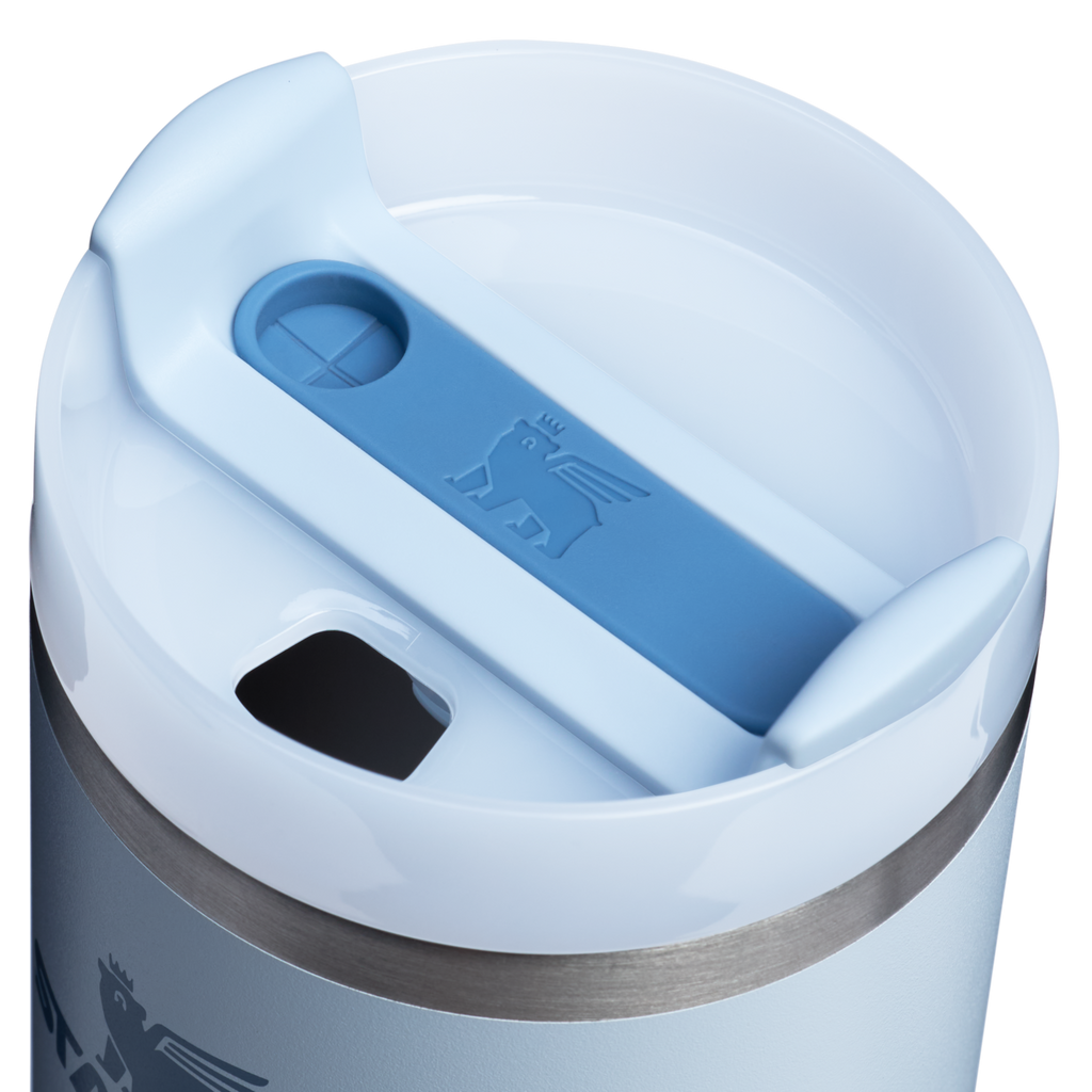Car-Cup Friendly The Quencher H2.0 Flowstate Tumbler  | Stanley Create D329E - FlowState 3-Position Lid Insulated Travel Mug Detail