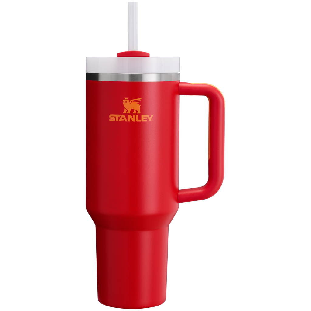 Double-Wall Vacuum The Quencher H2.0 Flowstate Tumbler  | Stanley Create D332L - 40oz Large Capacity Car-Cup Friendly Quencher Detail